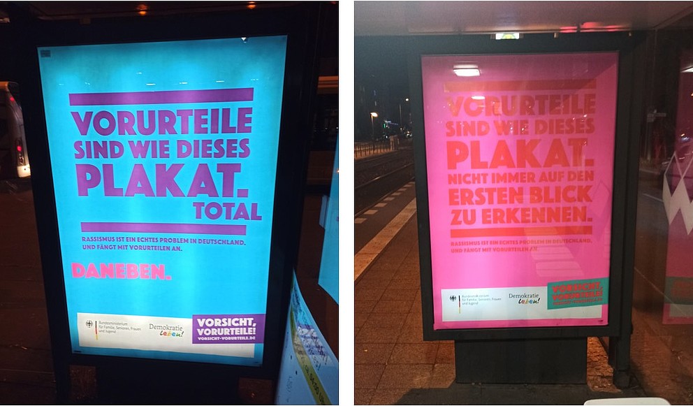 Plakatkampagne Vorsicht, Vorurteile!